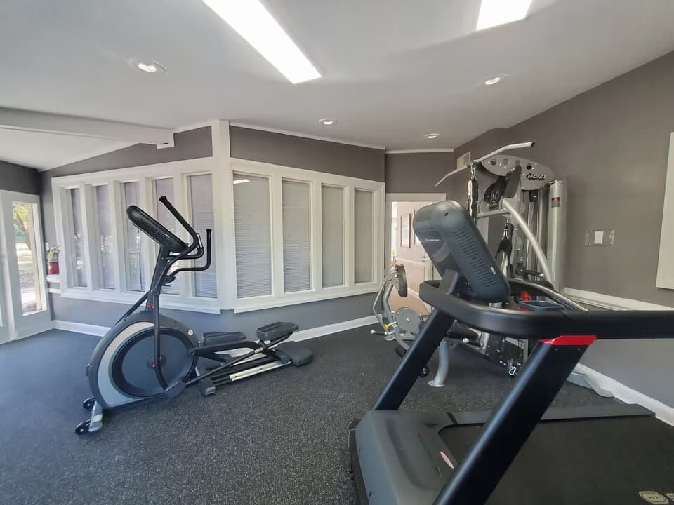 Fitness center at The Pearl at High Point